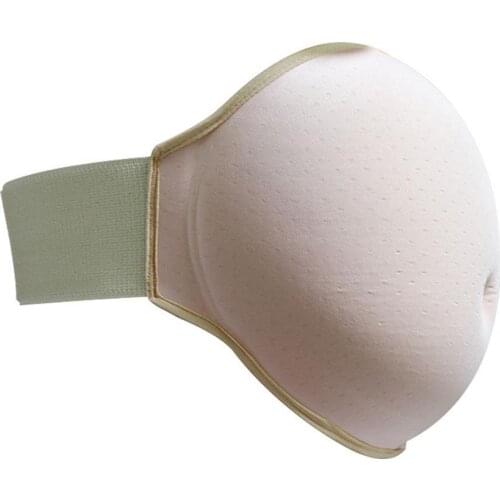 New Fake Belly Artificial Skin Color Fake Pregnant Tummy Belly Pregnancy Pregnant Bump Cloth Bag Performance Props