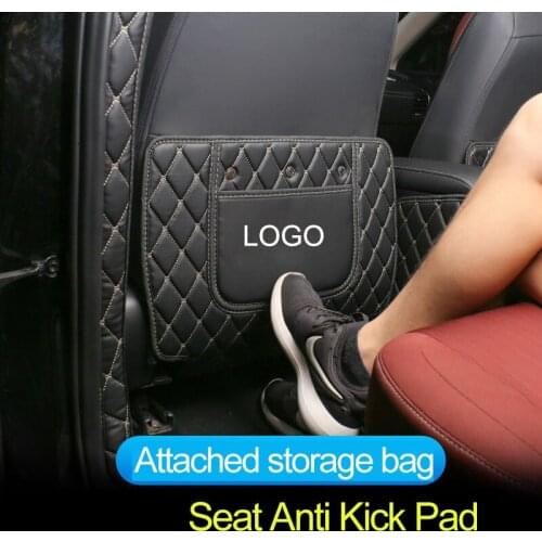 QHCP Car Armrest Box Anti-kick Mat Back Seat Protection Mat Children Anti-Kick Pad Fit For Lexus ES200 250 NX200 300 RX300 450H