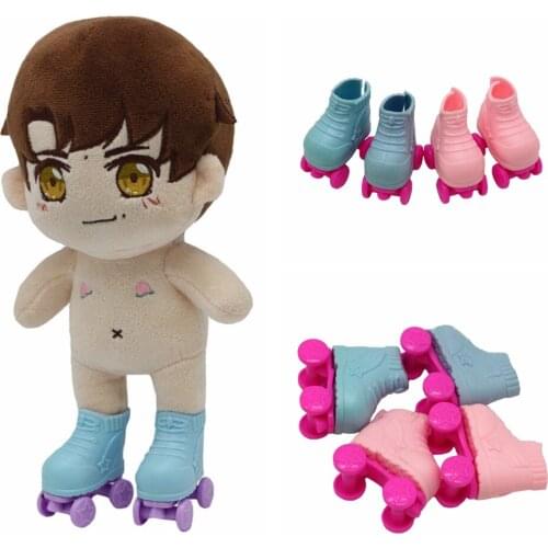 5*2.8cm Roller Skates For EXO Dolls 1/6 BJD Doll as for 14.5inch Doll Doll Accessories Kids Girl Gift Dress Up Toys Accessorie