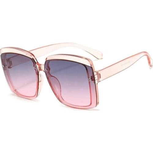 ZXFZYW Women's Sunglasses Transparent Glasses
