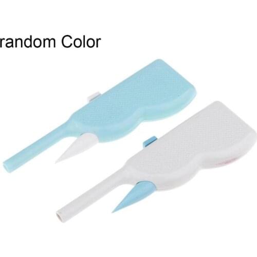 1 pcs bloodworm clip device Earthworm Clip Portable Bloodworm Accessory Fishing ABS Device Tackle Baits Clip Lure Fishing Q3A8