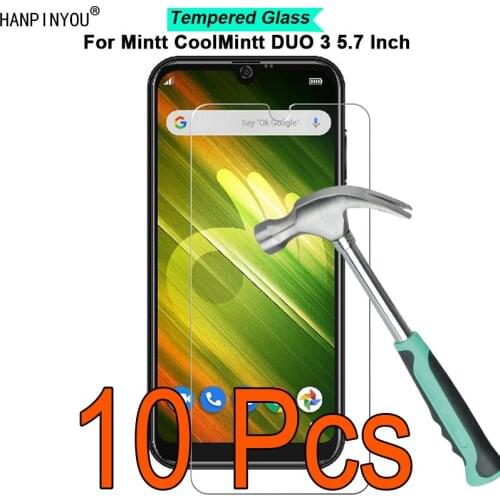 10 Pcs/Lot For Mintt CoolMintt DUO 3 DUO3 5.7" 9H Hardness 2.5D Ultra-thin Toughened Tempered Glass Film Screen Protector Guard