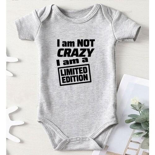 Kids Clothing Print Crazy Cotton Infant Girl Clothes Newborn Boy Outfits One Piece Toddler Jumpsuit Fall Costume for Toddler