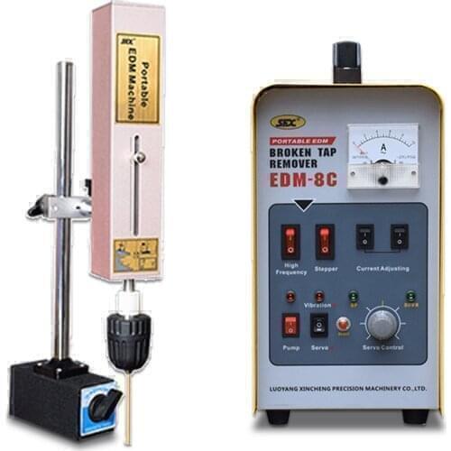 Mobile Spark Erosiom Service CE Approved Remove Broken Tap High Power 800W Small Business Manufacturing Machine