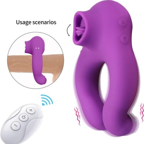 Penis Ring Adult Sex Toy for Couple Suck Vibrating Penis Ring Delay Premature Ejaculation Lock Fine Ring Sex Toy for companion