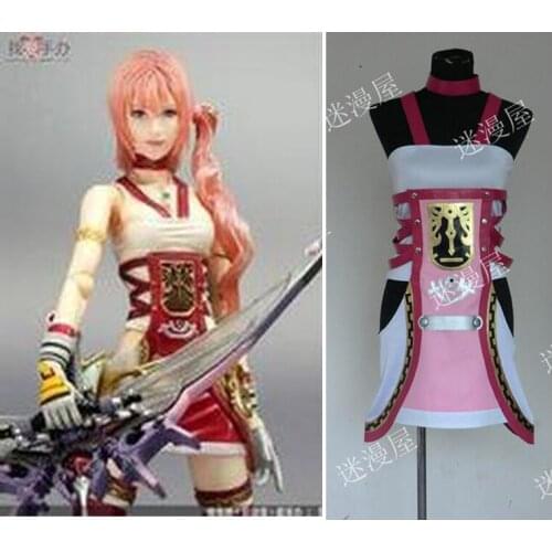 2016 Final Fantasy XIII-2 FF 13-2 Serah Farron Cosplay Costume - Made in Any size