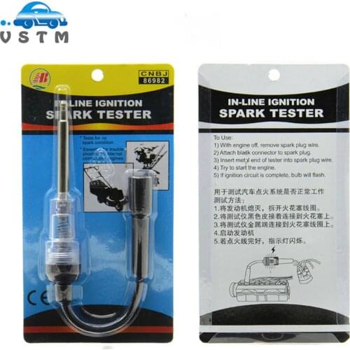 Best Price Spark Plug Tester Ignition System Coil Engine In Line Auto Diagnostic Test Tool