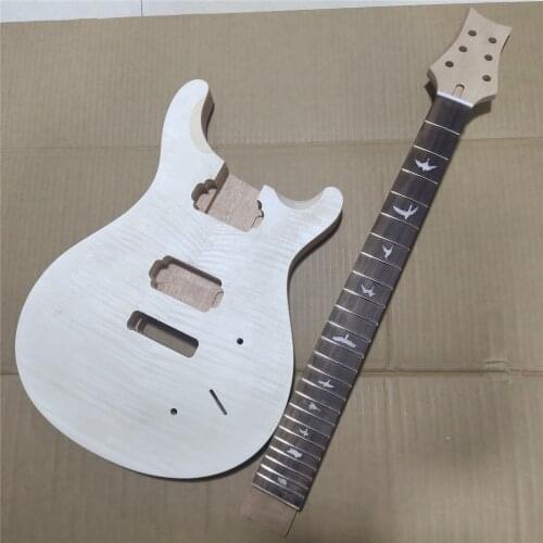 Best 1 Set DIY Electric Guitar Kit Body And Neck 24.75 inch