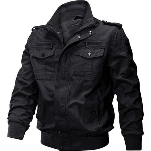 Mens Bomber Jackets Hunting Apparels Airforce Military Coats Autumn Winter Fashion Jackets Tactical Windbreaker Army Green