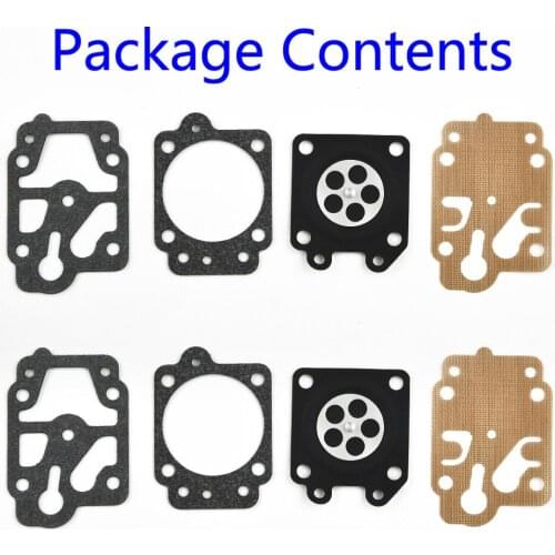 Carburettor Repair Kit Membrane Set For Carburetor Brush Cutter Trimmer BT3342 For Shark M25 Garden Power Tool Accessories