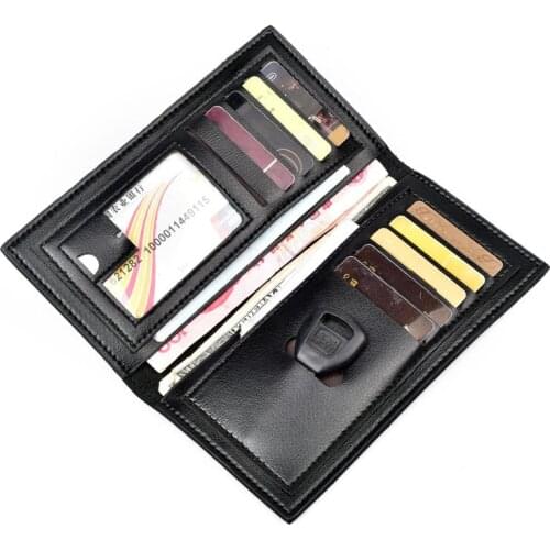 New Men Clutch Long Wallet Handbag Simple Fashion Large Capacity Wallet