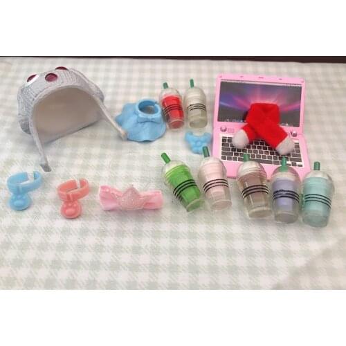 Cartoon Animals 15pcs Accessories Collar Drink Hat Scarf 15 PCS For Cartoon Animals Cat Collie Dog Gift