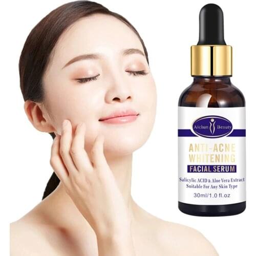 Salicylic Acid Aloe Vera Extract Anti-Acne And Physiopox Whitening Facial Serum Face Essence Oil Moisturizing Soothing Skin