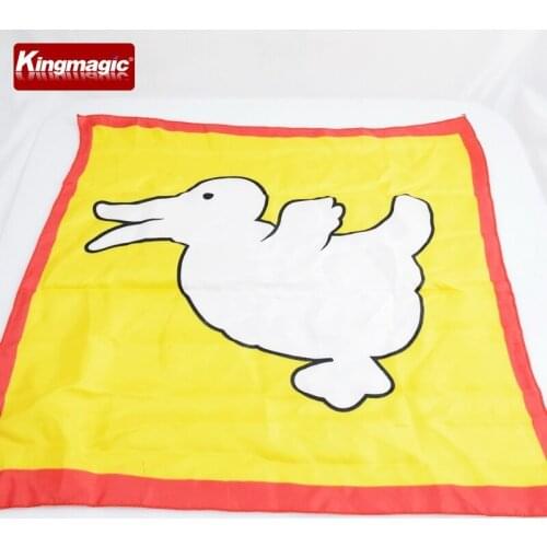Duck To Rabbit Bandanna Duck Magic Silk Scarf Magic Props Stage Magic Magic Scarf