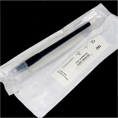 Hot F 7/9/12/12u/14u/16u/18u 1PC Disposable Manual Microblading Pen Eyebrows Tattoo Pen Blade for Semi-permanent Makeup