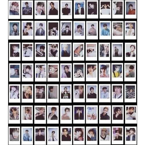 10pcs/set Kpop Seventeen Polaroid card self made INS Card