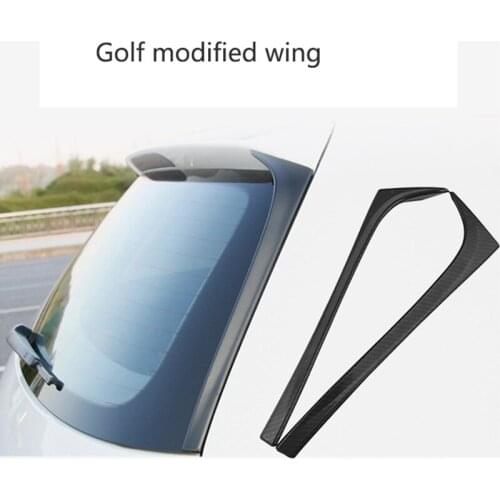 2020 FOR Mk7 7 VW Golf GTT R 2014- auto parts for black carbon fiber rear door