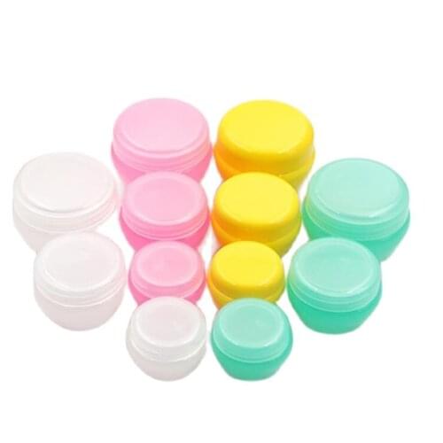 30G few colors plastic pot tin jar bottle for eye serum essence moisturizer mask art nail skin care cosmetic packing