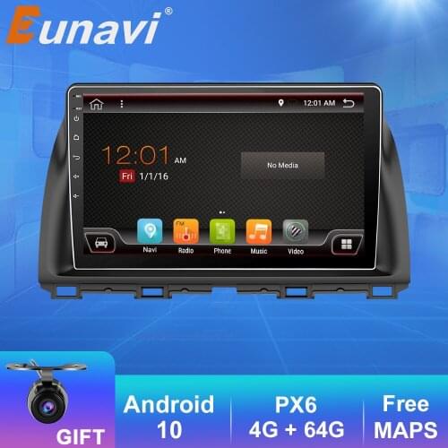 Eunavi 2 Din DSP Android Car Radio Multimedia Video Player For Mazda CX5 CX-5 CX 5 2012 2013 2014 2015 2016 GPS Navigation WIFI