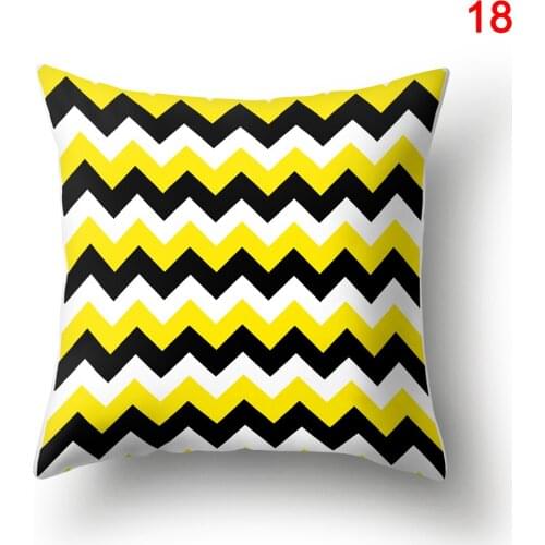 Pillow Cover Case 45x45cm Home Decoration Durable for Sofa Bedroom Car Coffee Bar CLH@8