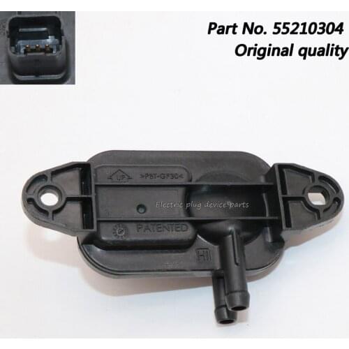 OEM 55210304 Exhaust DPF Differential Pressure Sensor for Peugeot Citroen Boxer Relay Fiat Ducato 504102810