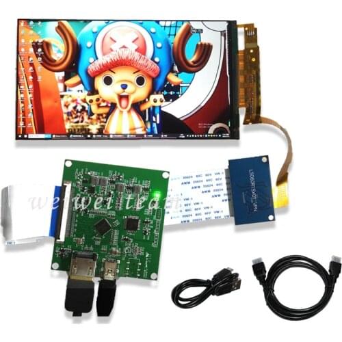 For Raspberry Pi 3 Display 6 inch 2K LCD LS060R1SX01 2560x1440 UV 3D Printer Screen HDMI-Compatible to MIPI Driver Board