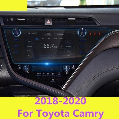 For Toyota Camry 8th Sedan 2018-2020 tpu soft film special navigation film LCD HD display protective film explosion-proof film