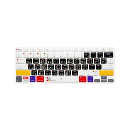 Photoshop Chinese Shortcuts Keyboard Skin Hot Keys PS Silicone Keyboard Cover Skin For Macbook Air Pro Retina 13.3 15.4 17 G6