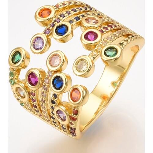 Kissitty Rings With Crystals