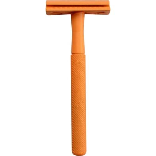 Custom Logo Orange Shaving Razor For Women Gift