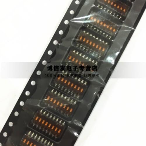 Original new 100% import DIP NHDS-04 patch 4 digit 4P dial switch 1.27mm spacing film push flat