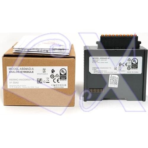 Freeshipping Delta PLC programmable controller AS300 4-point analog input module AS04AD-A