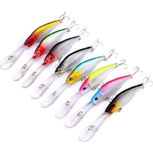 11.5cm 3D Eyes Plastic Lifelike-Artificial Fishing Bait Hard Lures Tackles Hooks Soft Lure Soft Baits Wobblers Fishing Tackle