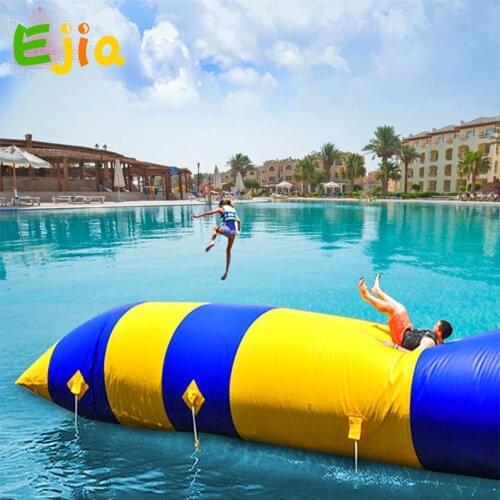 Customized Most popular inflatable water catapult blob Inflatable Blob Jumping water blob jump for sale water pillow