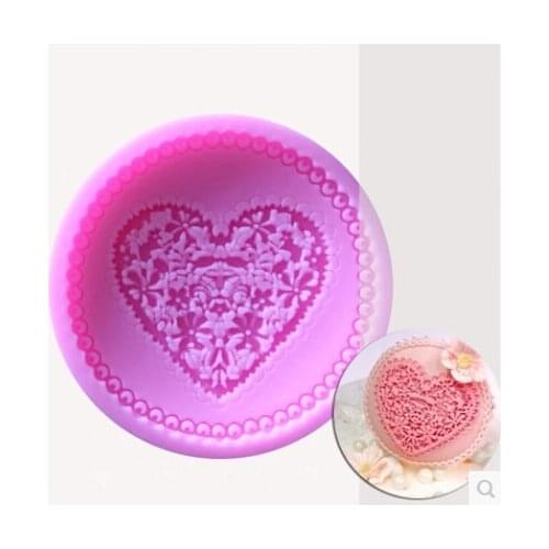 DIY Vines Silicone Mold Wedding Cake Mold Cup Heart Shaped Mold Cupcake Liners Decorations,muffin Case Chocolate ,baking Tools