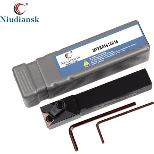 CNC MTFNR1616H16 MTFNR2020K16 MTFNR2525M16 MTFNL1616H16 MTFNL2020K16 MTFNL External turning tool holder uses TNMG1604 insert