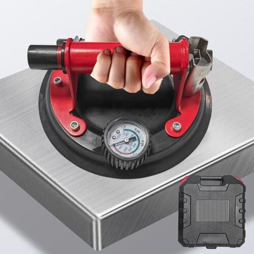 High Quality Vacuum Suction Cup 8inch 150kg Bearing Capacity Heavy Duty Vacuum Lifter for Granite Tile Glass Manual Lifting