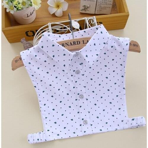 Vintage Children Fake Collar Blouse Lapel Detachable Shirt Collar Girls Baby False Collars Blouse Top Clothes Accessories