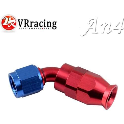 VR - High Quality AN4 AN-4 45 DEGREE REUSABLE SWIVEL HOSE END FITTING AN4 VR-SL6045-04-311