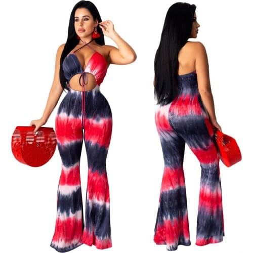 Fashion Streetwear Sexy Bodycon Jumpsuit Women Overalls Summer Short Sleeve Skinny Rompers Printed Womens Jumpsuit Female