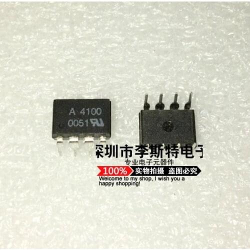 Send free 10PCS A4100 HCPL4100 HCPL-4100 DIP-8 New original hot selling electronic integrated circuits