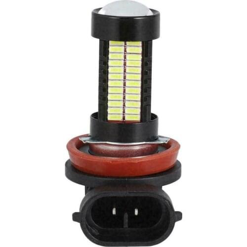 Black H11 H8 4014 106smd 106LED Car Anti Collision Fog Light Parking Stop Warning Brake Signal Indicators Lamp