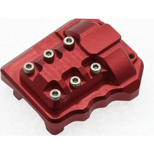 For 1/10 TRX-4 RC Crawler Car Metal Aluminum Front or Rear Axle Cover Differential Bridge Cover
