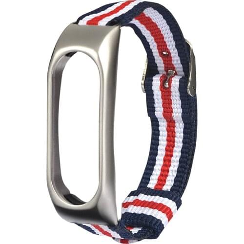 For Xiaomi Mi Band 2 Wrist Strap Canvas Wristband Bracelet Sport Replacement Strap Band for Xiaomi Mi Band 2 Smart Accessories