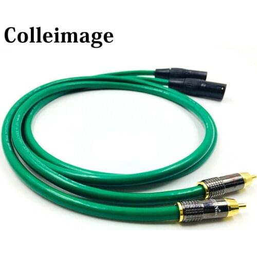 Hifi MCINTOSH 2RCA to 2 XLR Audio Cable Mplifier DVD Player XLR Balanced Interconnect Cable