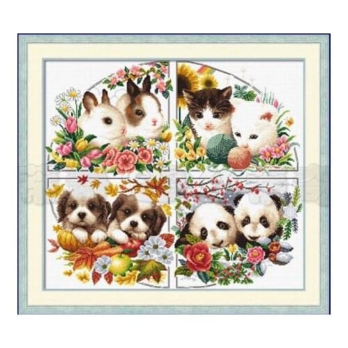 DOME+110817 that it will come true tonight Greeting Needlework Counted Cross-Stitching Kits New Style