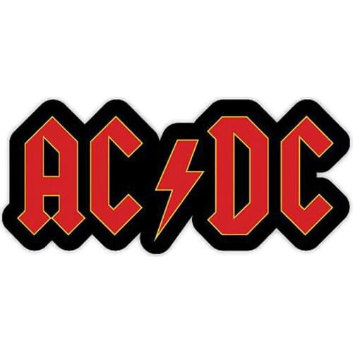 Hot DC AC Music KK Vinyl Decal Interesting Car Sticker for Car Truck Window Bumper Decals Car Applique Waterproof Accessories