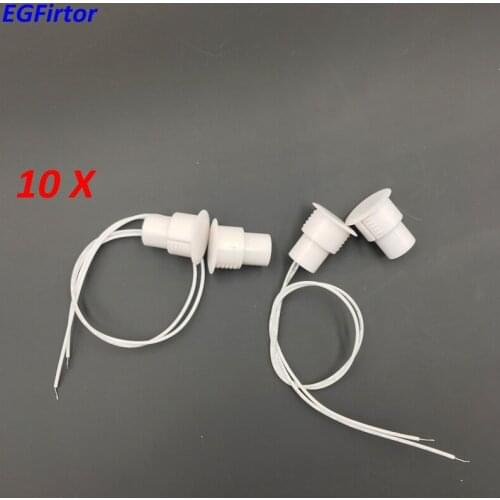 Security Home Wiring Magnetic Sensor 100V Door Window Sensor Magnetic Contact Switch Security Alarm System White 16mm