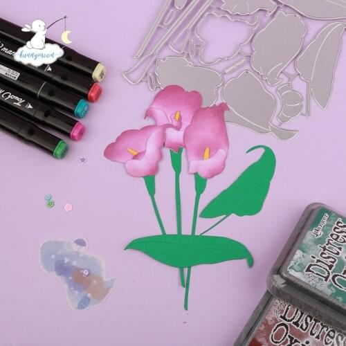 Bunnymoon Flower Metal Cutting Dies Stencils for DIY Scrapbooking/photo Album stamps Decorative Embossing DIY Paper