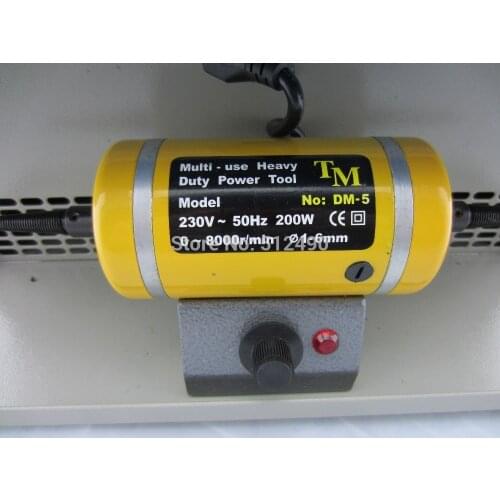 Mini bench lathe jewelry polishing machine gold grinding motor Gold polishing Motor jewelry polishing motor with dust collector